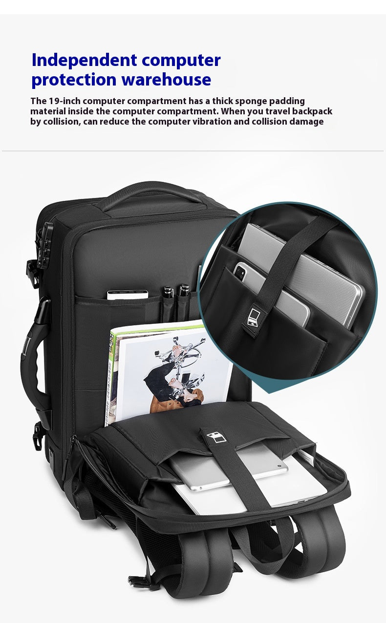 AirLite - VacPro | Large Capacity Vacuum Compression Backpack