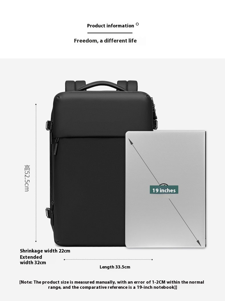 AirLite - VacPro | Large Capacity Vacuum Compression Backpack