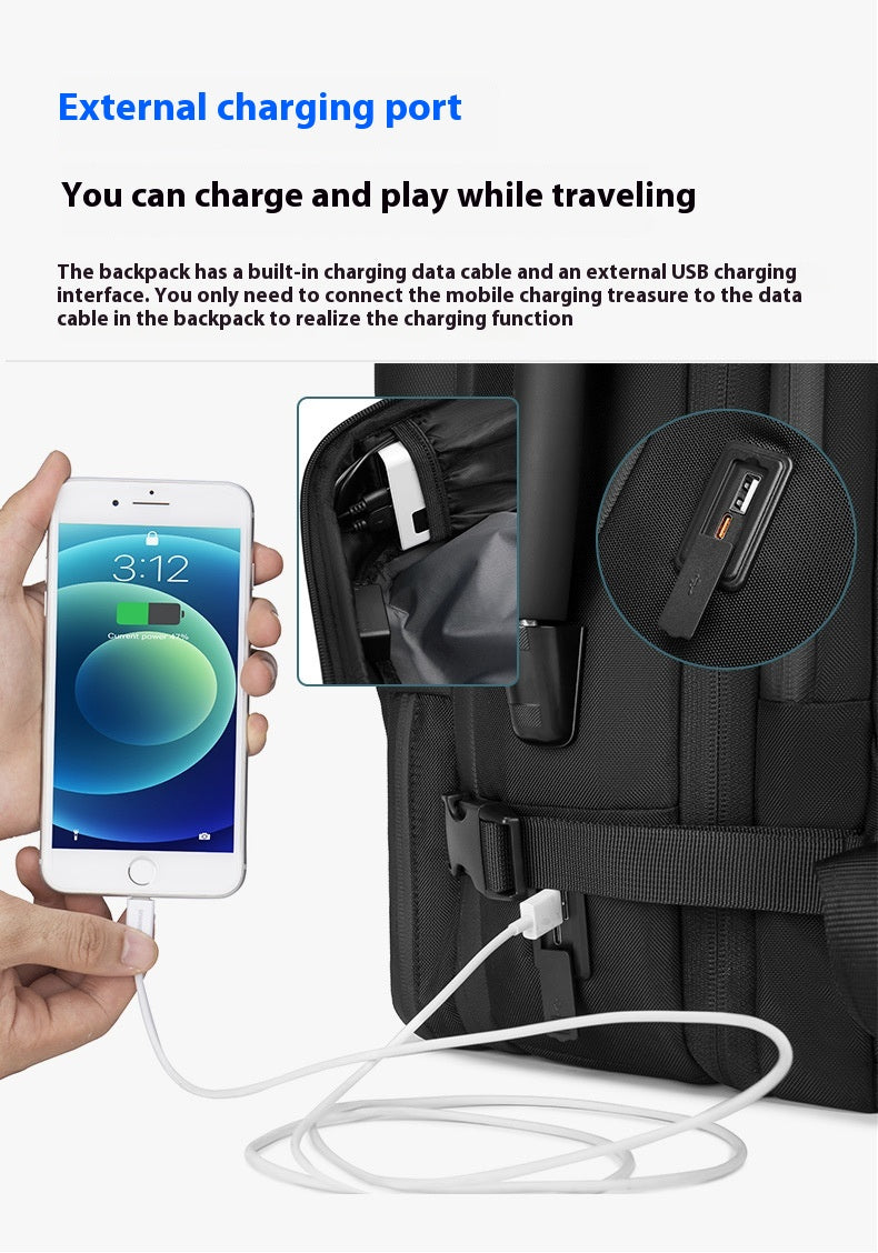 AirLite - VacPro | Large Capacity Vacuum Compression Backpack