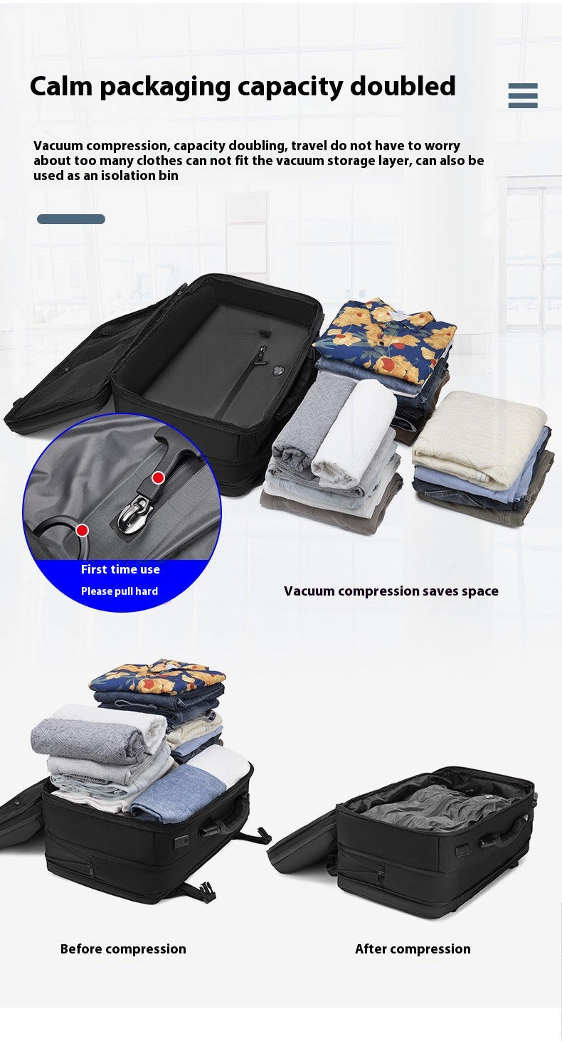 AirLite - VacPro | Large Capacity Vacuum Compression Backpack