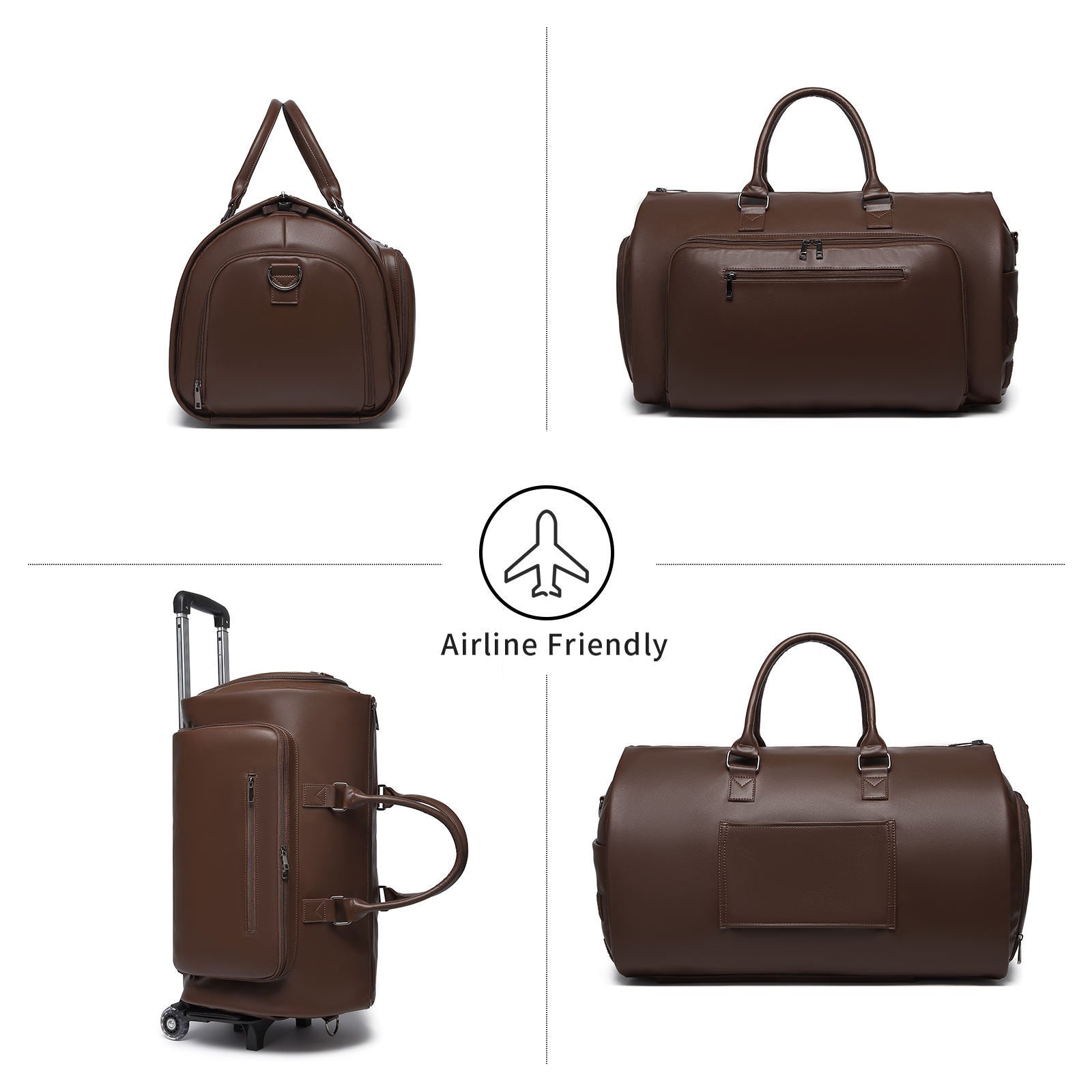 AirLite Voyager Flex – Detachable Roller Duffel