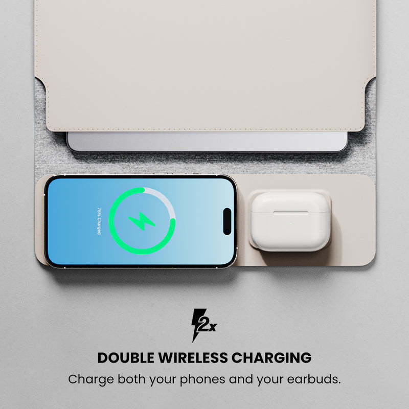 AirLite S97 Wireless Charger Laptop Bag 15W Fast Charge