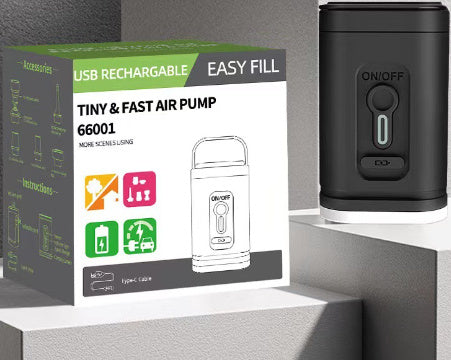 AirPump – Wireless Travel Air Compressor | Electric Air Pump | Portable Wireless Air Compressor Inflator/Deflator