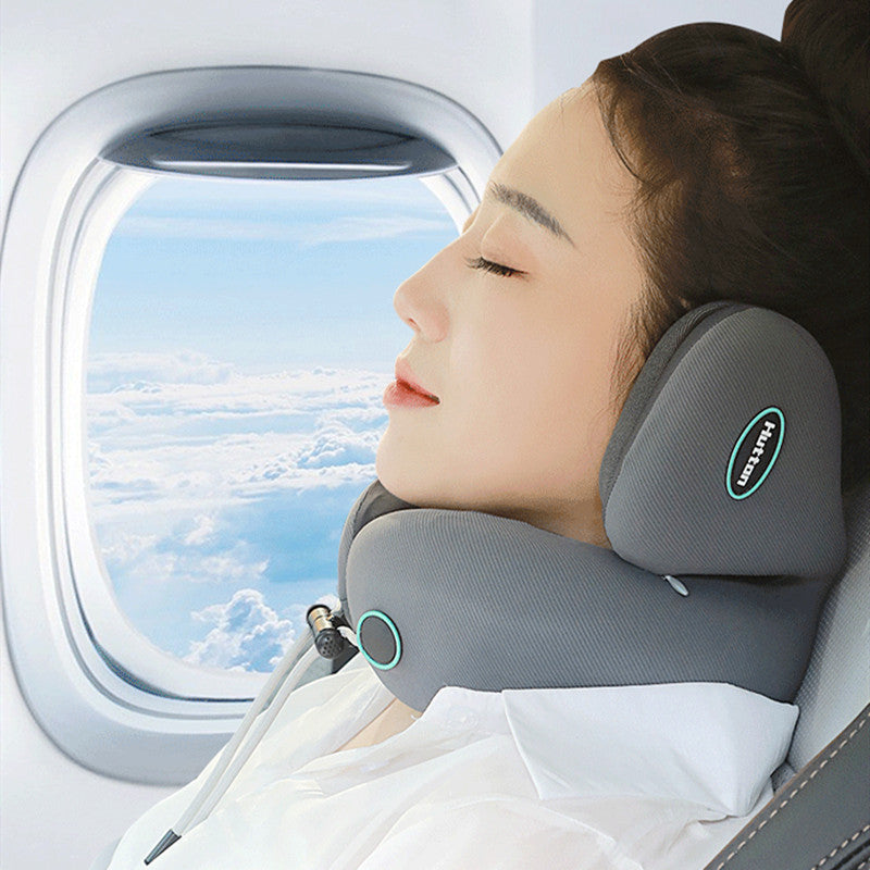 AirLite Hutton – Noise-Cancelling Neck Massage Pillow