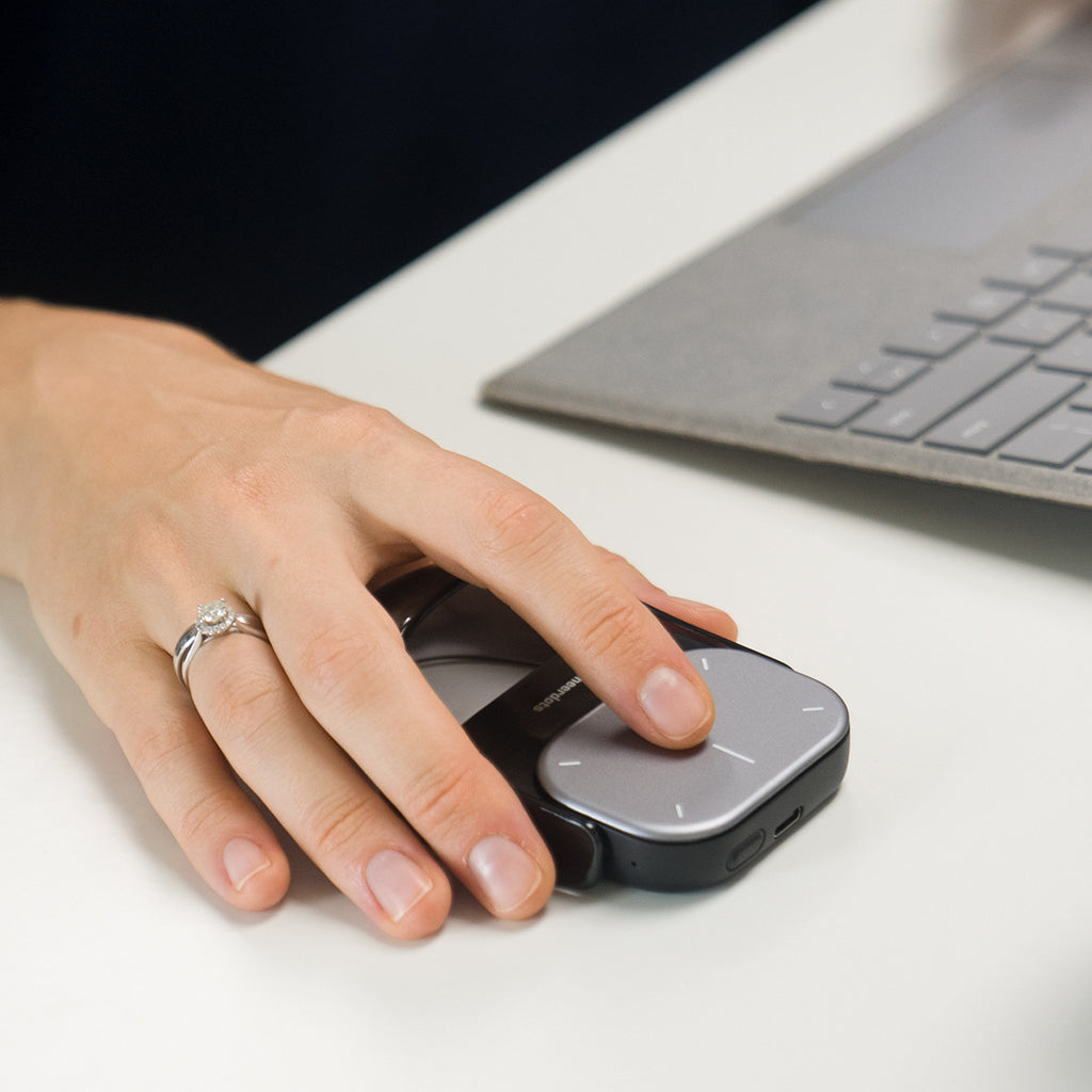 Cheerdots 2 - AI Recording Enabled Mouse | ChatGPT | Smart Split Air Mouse | Wireless Charging