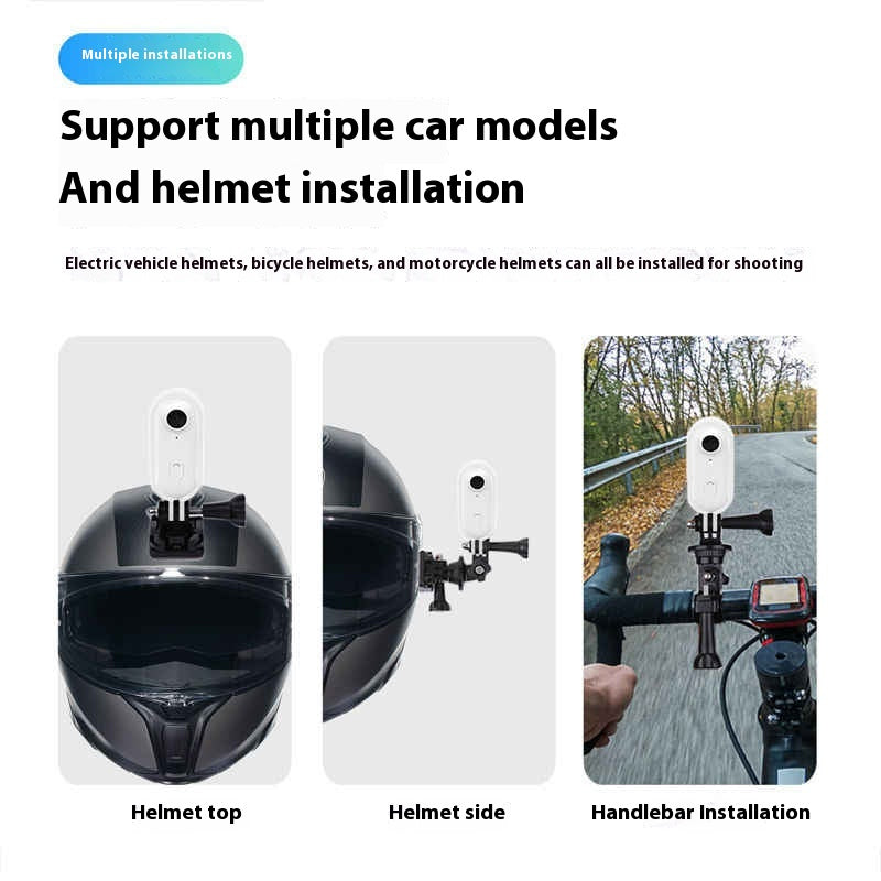 Go Vision - Outdoor Sports Camera | In Helmet Motorcycle Bike Sport Mini Filming Bicycle Action 4K Professional Body Cam
