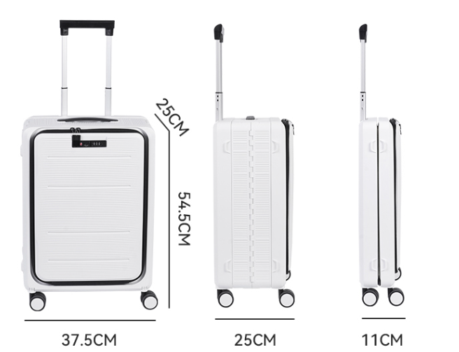 Airlite Fold&amp;Go mit Frontöffnung Faltbares Gepäck