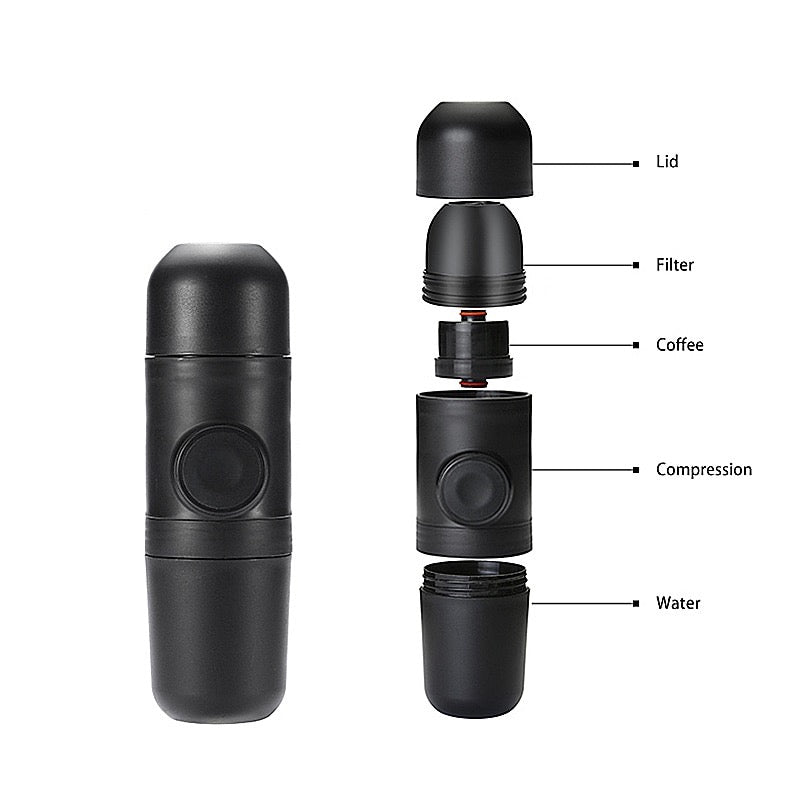 AirLite BrewMini – Portable Espresso Maker | MiniPresso | Portable Mini Coffee Machine