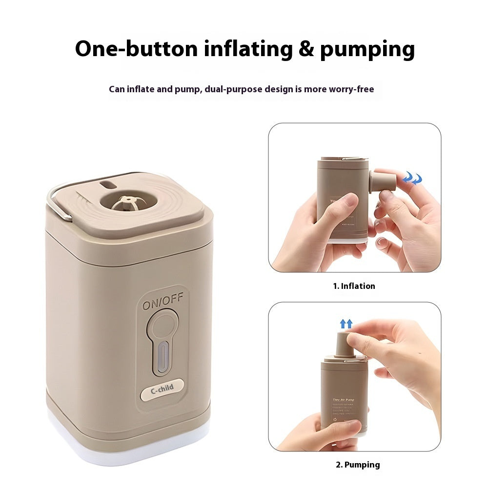 AirPump – Wireless Travel Air Compressor | Electric Air Pump | Portable Wireless Air Compressor Inflator/Deflator