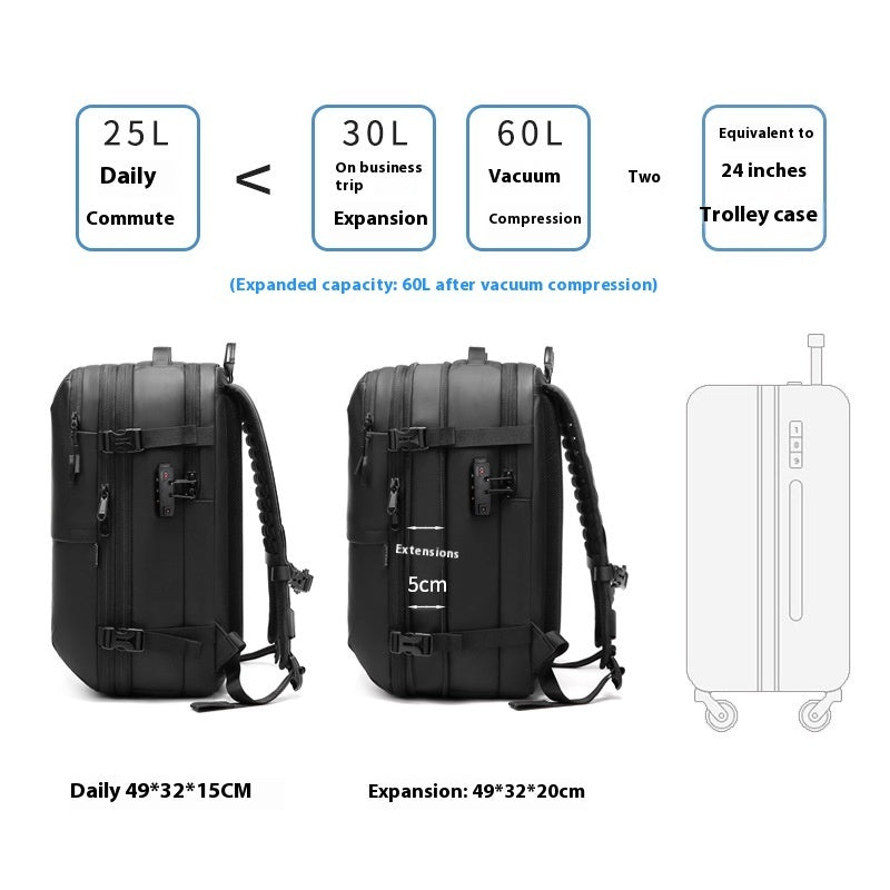 AirLite Roam Backpack - with Patented Vacuum Compression Technology